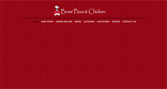 Desktop Screenshot of bosspizzaandchicken.com